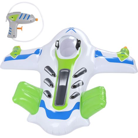 Bateau flotteur gonflable – 150x140cm – léger portable – rangée entraîneur – enfant