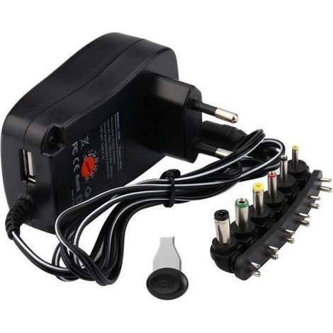 30W EU Universal AC - DC Power Adapter Plug 6 Charger Adapter 3V-12v Adapter@cd252 (1/4)