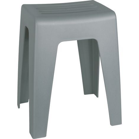 Taburete baño Kumba gris