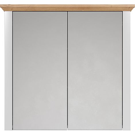 Landside Spiegelschrank Bad 2 Türen, grau. (1/5)