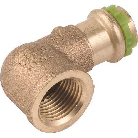 VSH SudoPress Kupfer Übergangswinkel 90° i/i 15xRp1/2" Typ SP4090GV, 6671610