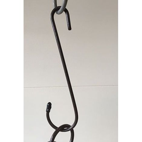 Handy Hook 8 Inches - Steel - L0.8 x W20.3 cm - Bare Metal/Ready to Rust
