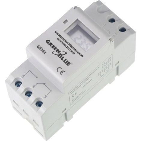 Minuterie digitale greenblue gb104 16 programmes 3600W (1/5)
