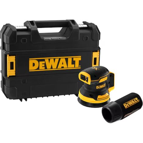 DEWALT XR 18V 125 mm bürstenloser Exzenterschleifer - ohne Akku oder Ladegerät - TSTAK-Koffer - DCW210NT-XJ
