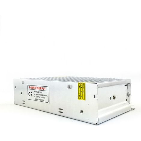 12V 10A 120W Schaltnetzteil, stabile Spannung, Sicherheitstransformator für Überwachungskameras mit LED-Anzeige (1/5)