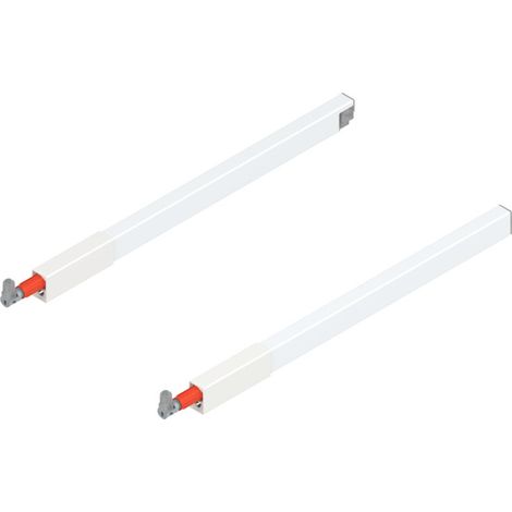 Blum TANDEMBOX Railing longitudinale (haut), pour tiroir frontal, NL 400 mm, gauche/droite, pour TANDEMBOX intivo/antaro, pour TANDEMBOX antaro, blanc soyeux (1/2)