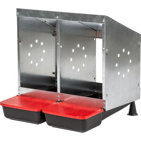 Nido per Galline Ovaiole mg Gabbie 52,5 x 47 x 52,5 cm