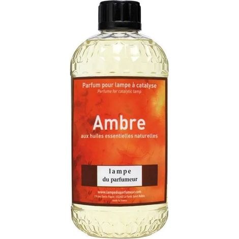 Recharge Lampe Senteur Ambre Parfum D'ambiance Purifiant - Somat
