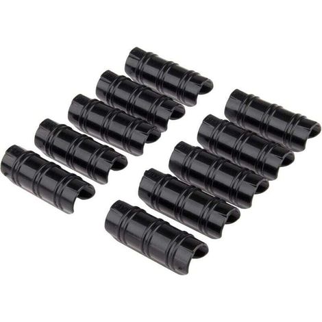 20 Pièces Colliers de Serrage pour Serres et Tuyaux Fixation Couvertures Jardin Bâtiments (1/4)