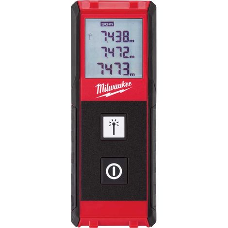 Milwaukee LDM 30 Laser-Entfernungsmesser Kompakt Rot und Schwarz (1/5)