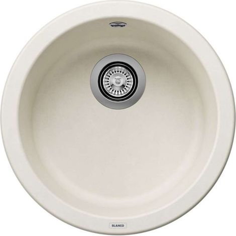 Blanco Rondo - Silgranitspüle, Durchmesser 45 cm, soft weiß 527057