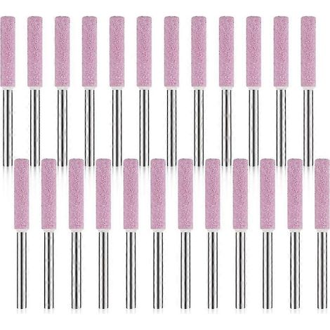 Lot de 24 outils d'affûtage et de polissage pour tronçonneuse (3 x 4,8 mm). (1/5)