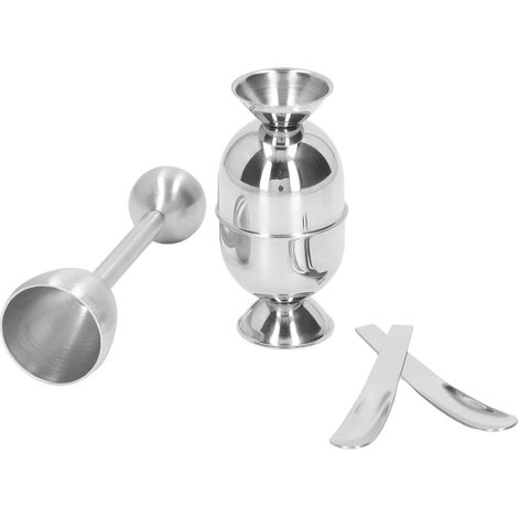 Ensemble d'ustensiles pour œufs durs : coquetier en acier inoxydable avec cuillère, ustensile de cuisine pour la maison. (1/5)