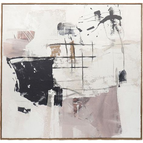 ANDREA HOUSE AX76081 Cuadro Abstracto Nicoya 100X100Cm - ref: AX76081