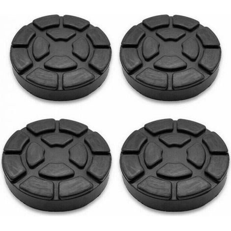 4PCS Patins en caoutchouc Réceptacles en caoutchouc 123 mm pour plaque de 110 mm Ponts élévateurs Outils de réparation L&H (1/4)
