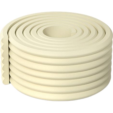Protecteur De Bord - Mousse Onduleuse Épaisse - Adhésif Double Face Pré-appliqué - 2 m - Pour Tables En Verre Bois Marbre - Protection Bébé (1/5)