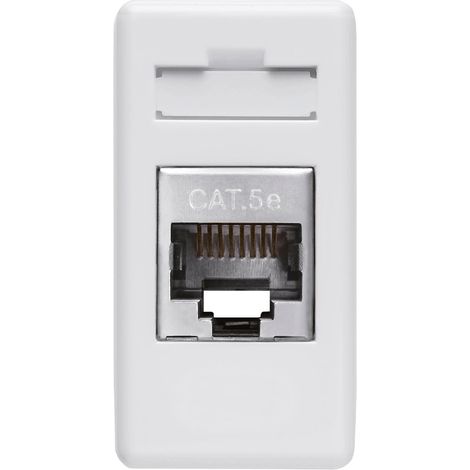 RJ45-Telefonbuchse CAT 5E 'SISTEM' UTP - Weiß