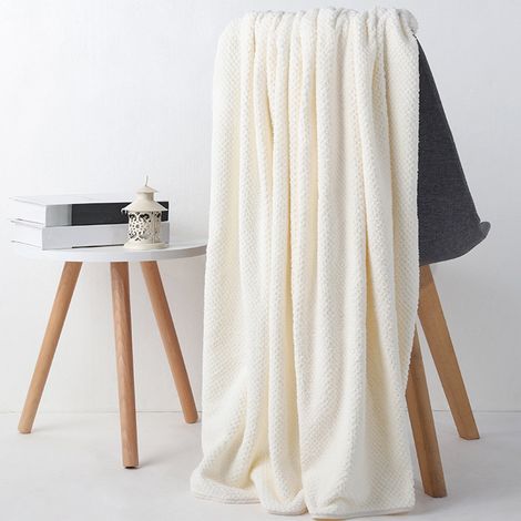 Serviette De Bain - 140 x 70 cm - Fibres Polyester - Ultra Douce - Haute Absorption - Pour Adulte - 1 Pièce (1/5)