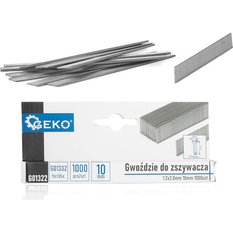 Heftklammernägel 1,2 x 2,0 mm 10 mm 1000 Stück (200) (1/3)