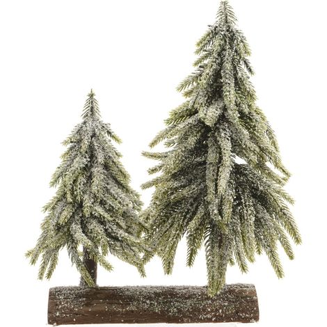 Dec. 2 Mini Alberi innevati 28x16x28cm (1/3)