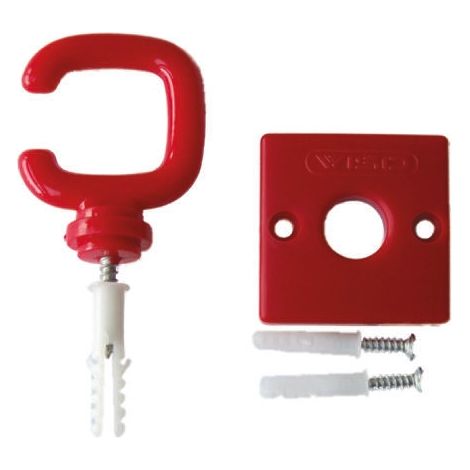 Barrière sécurité RS PRO Rouge en Polypropylène ( Prix pour 1 )