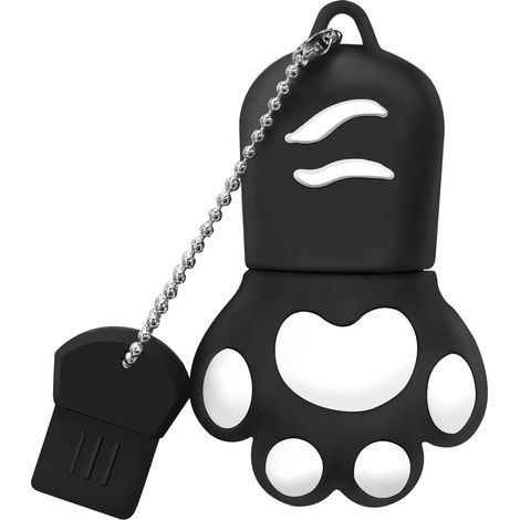 128 GB USB-Sticks als Geschenk, USB 2.0 Fast Flash Drive, tragbarer Mini-USB-Stick mit großer Kapazität, Original-Speicherstick für PC/Telefon/Tablets/TV/Foto, externer Speicher (schwarz)