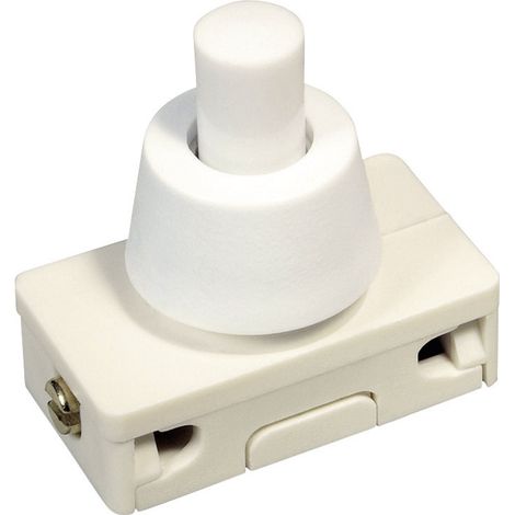 interBär 3030-201.03 3030-201.03 Druckschalter 250 V/AC 2 A 1 x Aus/Ein rastend (L x B) 25 mm x 14 (1/2)