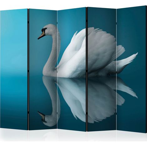 Paravento - swan - reflection II [Room Dividers] - 225x172 (1/4)