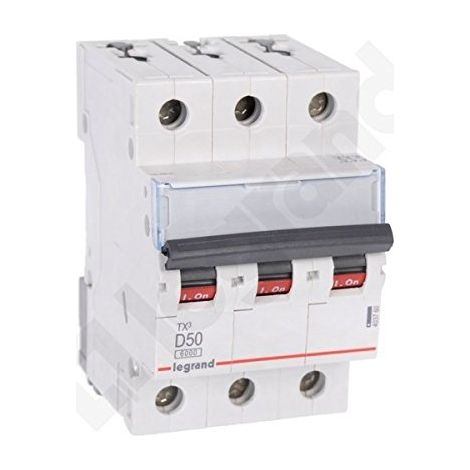 Leistungsschutzschalter Legrand s303 d50 tx3 50A 6kA