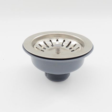 Stainless steel dishwasher tub 110, single or double old kitchen sink, semi-steel drain pipe fittings. (1/5)
