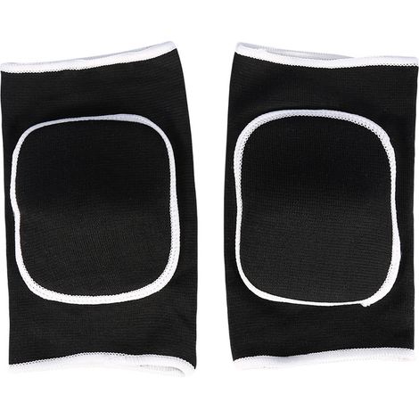 Genouillère sportive noire ceinture rotulienne fitness, protection genou fitness pour volley-ball, football, basketball (1/5)