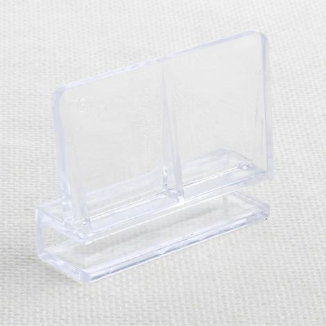 Universelle Glasdeckelclips für rahmenlose Aquarien, 6 mm