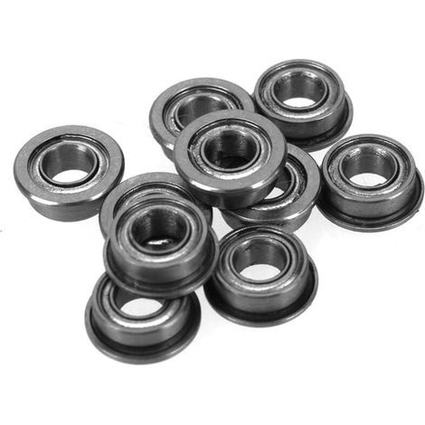 10 Pièces Roulement À Billes Blindé À Bride MF63zz 3x6x2 5mm Pour Applications Industrielles