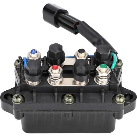 The 12V Electric Trim Relay fits Outdoor Motor, Easy Installation, Quality Material, OE Number Reference, Direct Replacement, to. (1/5)