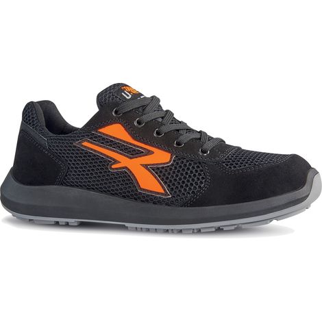 Zapatos de seguridad U Power Atos S1P ESD Red Up - 44 (EU) (1/5)
