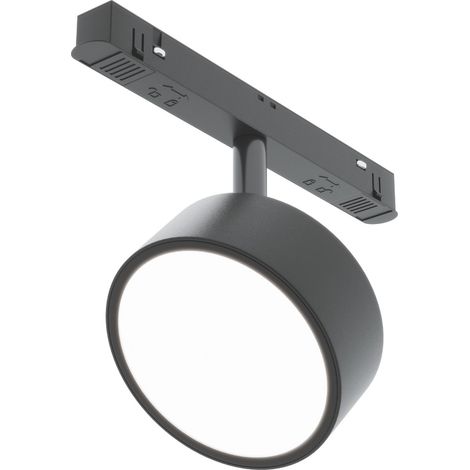 Spot rail noir rond LED 18W 48V DALI RADO Maytoni Tech (1/4)