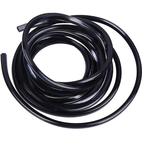Couvercle de fente pour profilé en aluminium 6 mm, accessoires de joint d'étanchéité pour imprimante 3D (noir) - 2020-300X1X1CM-Black (1/2)