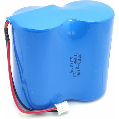 Pacco batteria al litio 2xER34615 7,2V con cavi