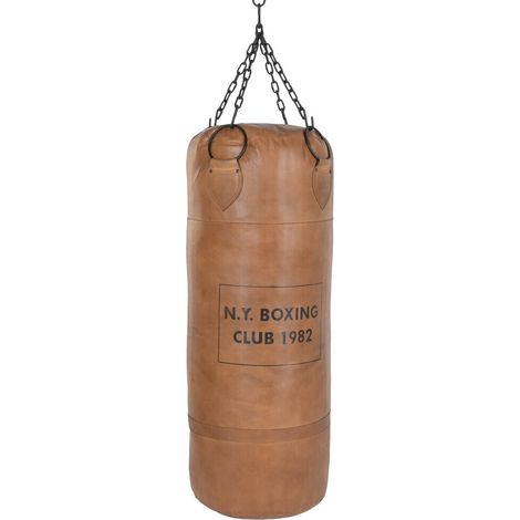 Saco Boxeo Piel 36X36X100 Camel (1/5)