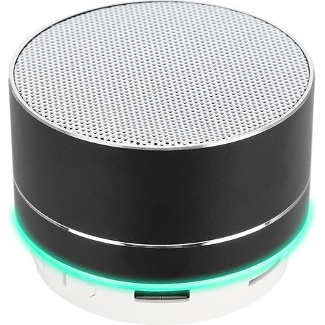 Enceinte Bluetooth portable sans fil A10 Soundbox stéréo HD avec son surround et câble de chargement