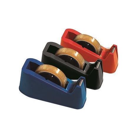 Lebez 72 dispenser nastro adesivo Nero, Blu, Rosso