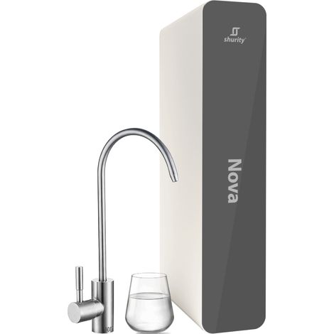Shurity Nova Basic Depuratore acqua con Ultrafiltrazione Sottolavello - 1 via, Liscia Kit completo di Rubinetto (1/2)