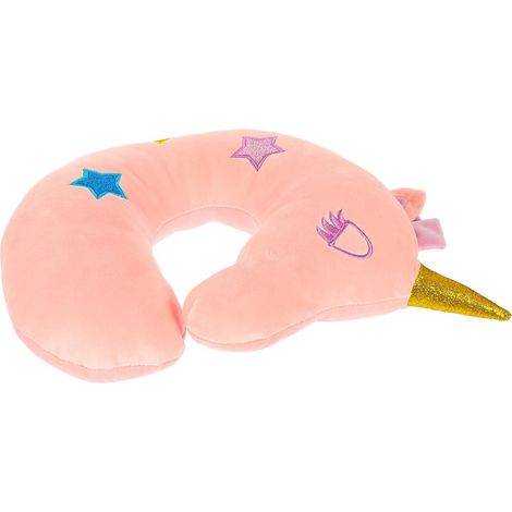 Oreiller Forme de U Oreiller Cervical Motif Licorne pour Maison Bureau pour Dormir Avion (1/5)