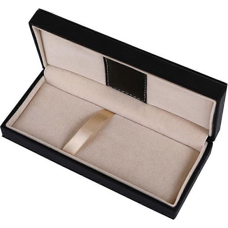 Coffret à stylos décoratif, étui cadeau multifonction pour stylos, coffret cadeau raffiné pour stylos, accessoires pour stylos-19X8.2X3.9CM-Black (1/3)