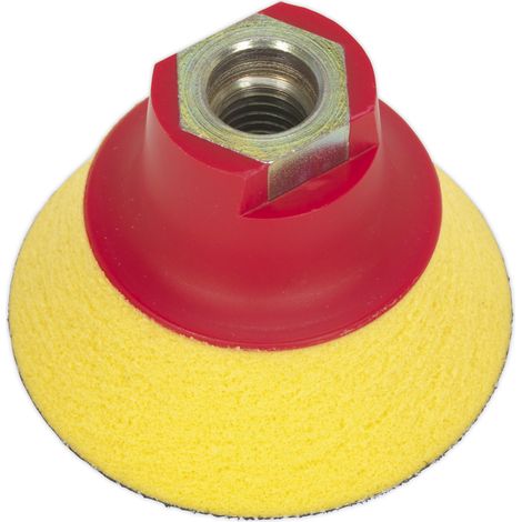 Sealey 75mm Hook-and-Loop Ultra-Soft Backing Pad M14 x 2mm PTCBPV4S (1/2)