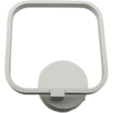Trade Shop - Lámpara Led Bombilla Led Aplique De Pared Forma Cuadrada Fris 3172 Sq - (1/2)