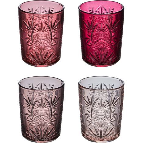 Lot de 4 gobelets rose blush - Atmosphera créateur d'intérieur (1/5)
