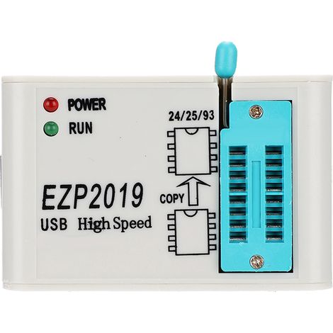 Programmateur USB SPI haute vitesse EZP2019 avec 3 bases testées, compatible avec les séries 24/25/26/93 (1/5)