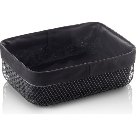 Panier en Fer noir L 275 mm l 200 mm H 85 mm - Was Germany