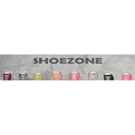 Maison Exclusive - Küchenteppich Waschbar Shoezone 60x300 cm Samt
